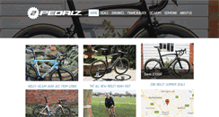 Desktop Screenshot of 2pedalz.com